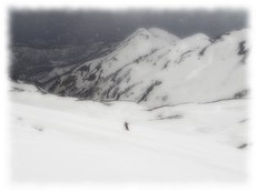 月山（姥ヶ岳～湯殿山）－山スキー