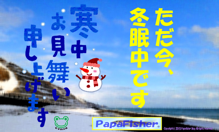 寒中お見舞い申し上げます
