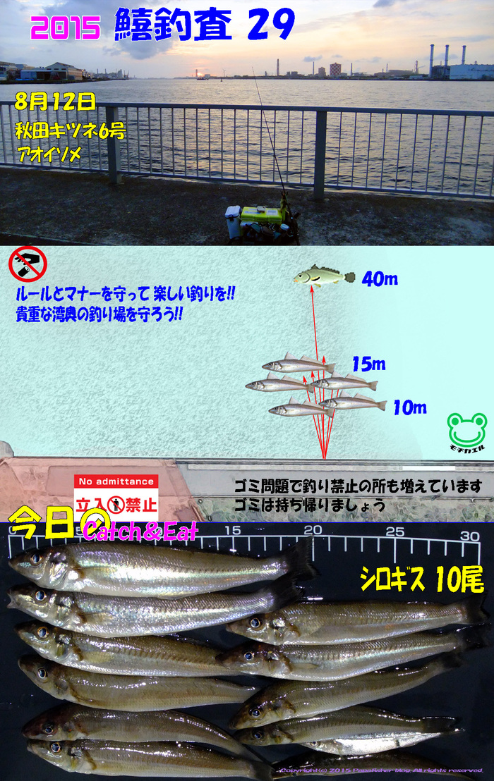お盆休み釣査まとめ2