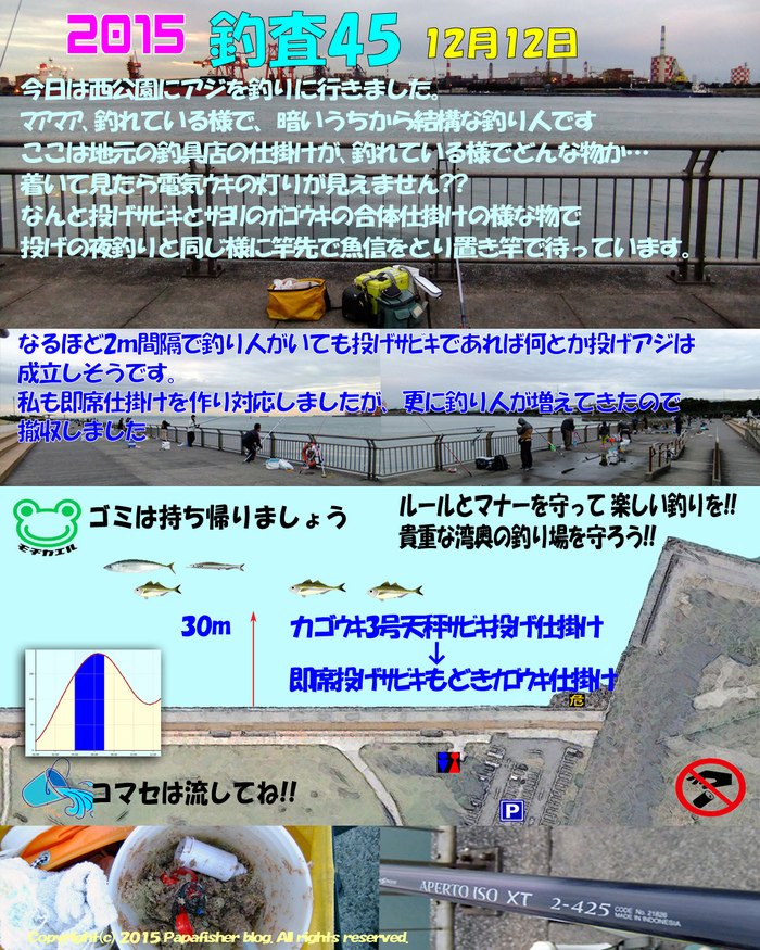 アジは釣れるか!!