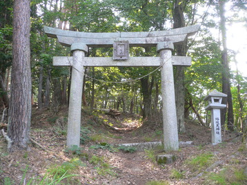 熊ｄｅ親子 蜂城山&茶臼山 山梨県笛吹市