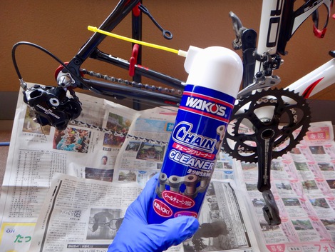 Pota Pota Cycle ゼロウォーターの代わりに Kure シリコンスプレー使ってみた