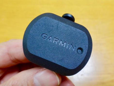 Pota Pota Cycle:Garminスピードセンサーの電池 かなかな 外れて