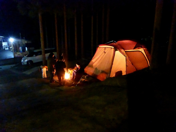 みのずみACで今年初キャンプ！