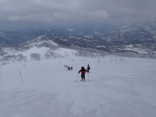 月山（姥ヶ岳）－山スキー①