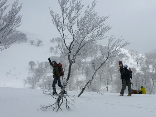 月山（姥ヶ岳）－山スキー①