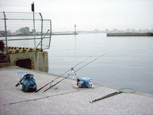 初めての釣場