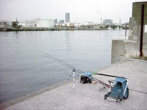 初めての釣場
