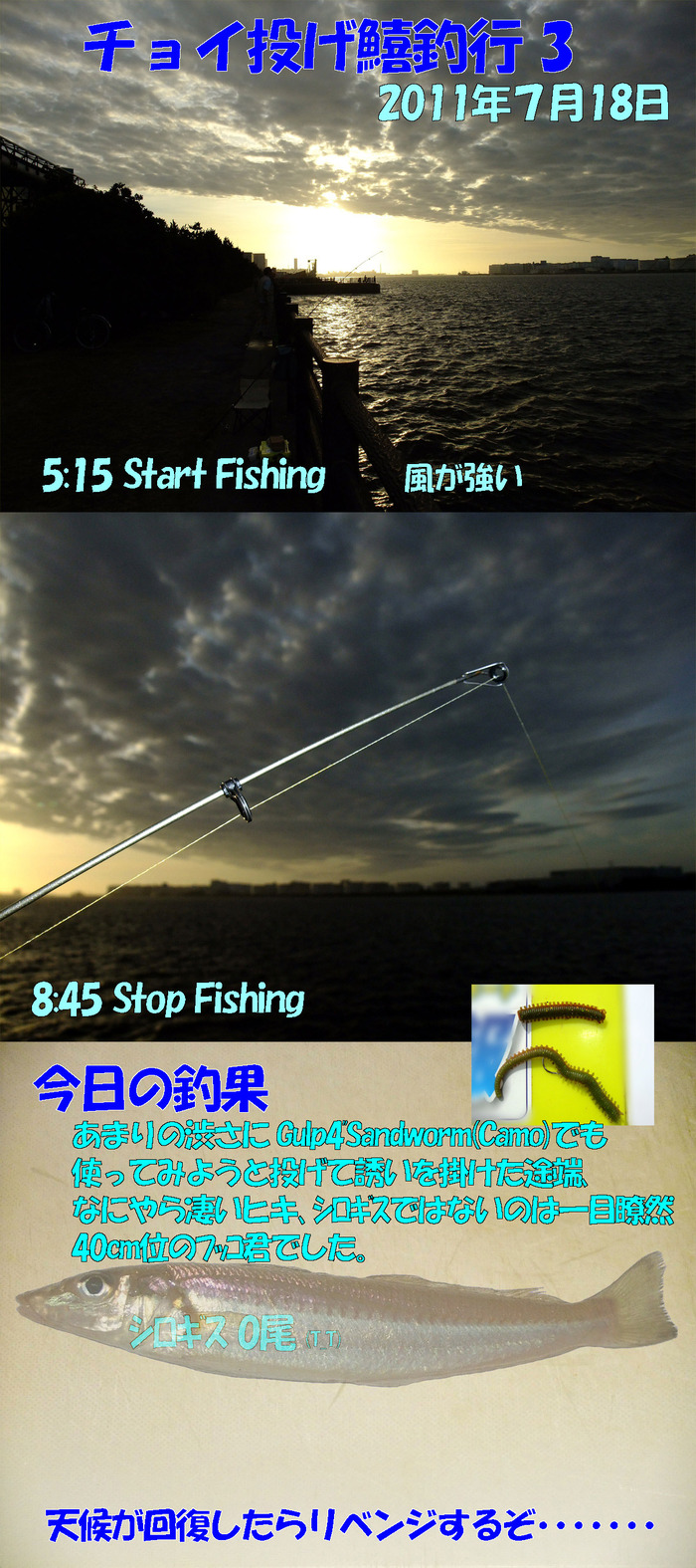 チョイ投げ釣行記26