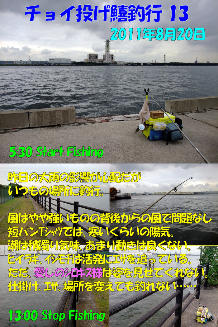 チョイ投げ釣行記36