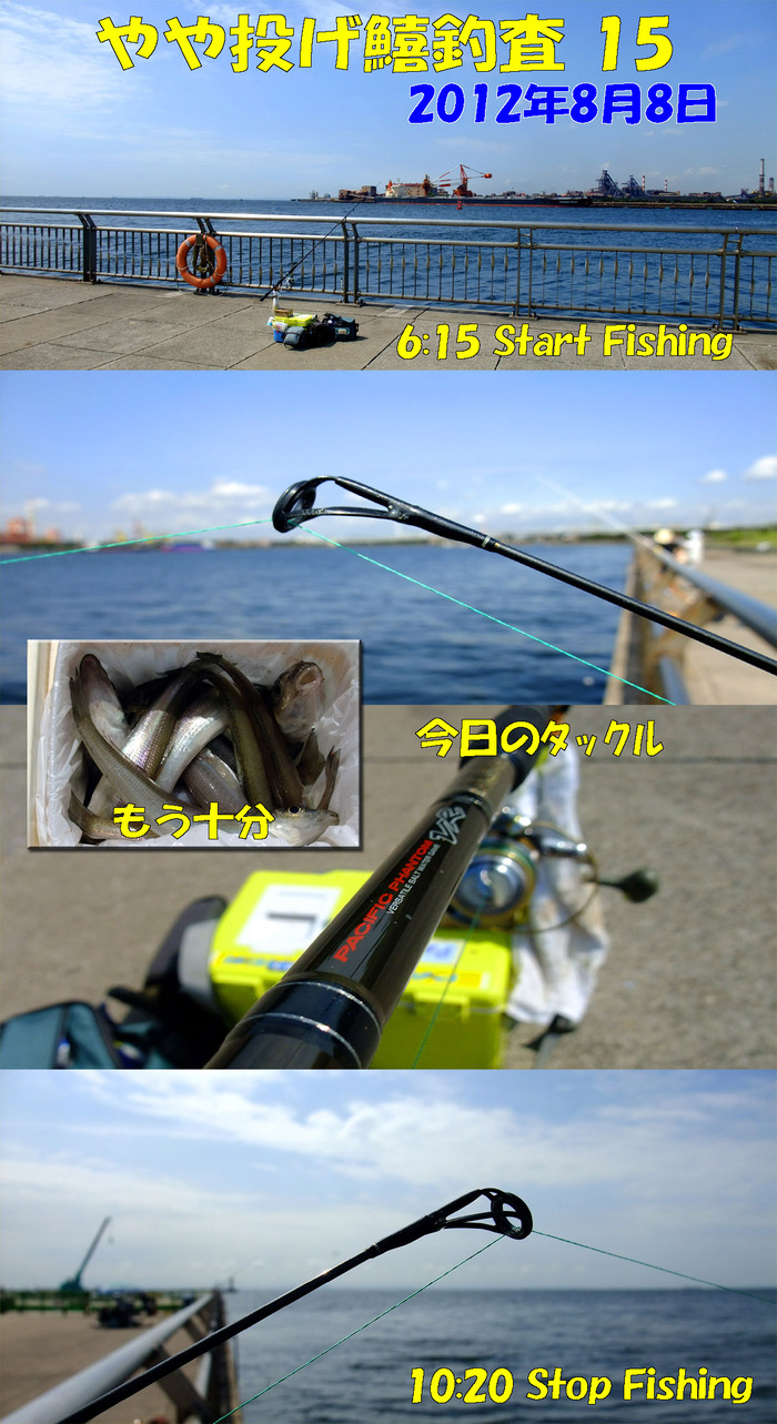 やや投げ鱚釣査 15