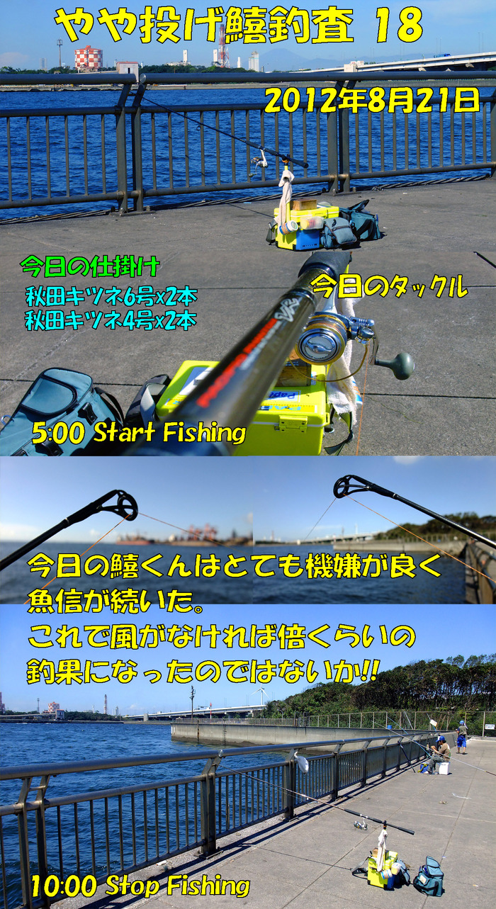 やや投げ鱚釣査 18