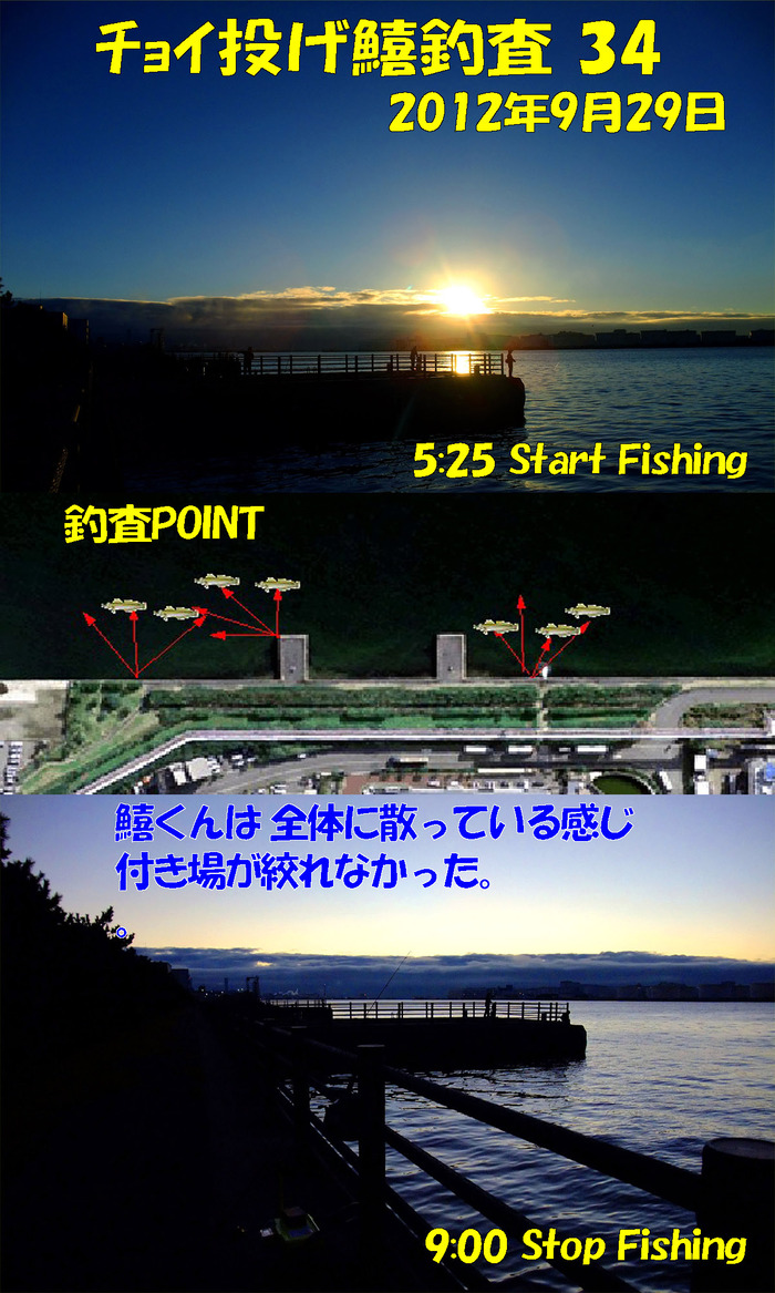 チョイ投げ鱚釣査 34