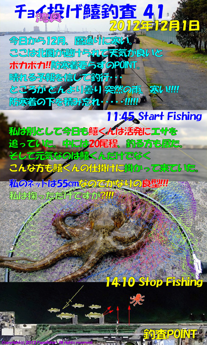 チョイ投げ鱚釣査 41　湾奥 大物確保!!