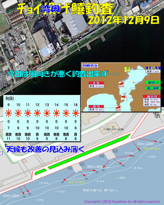 チョイ投げ鱚釣査　釣行延期