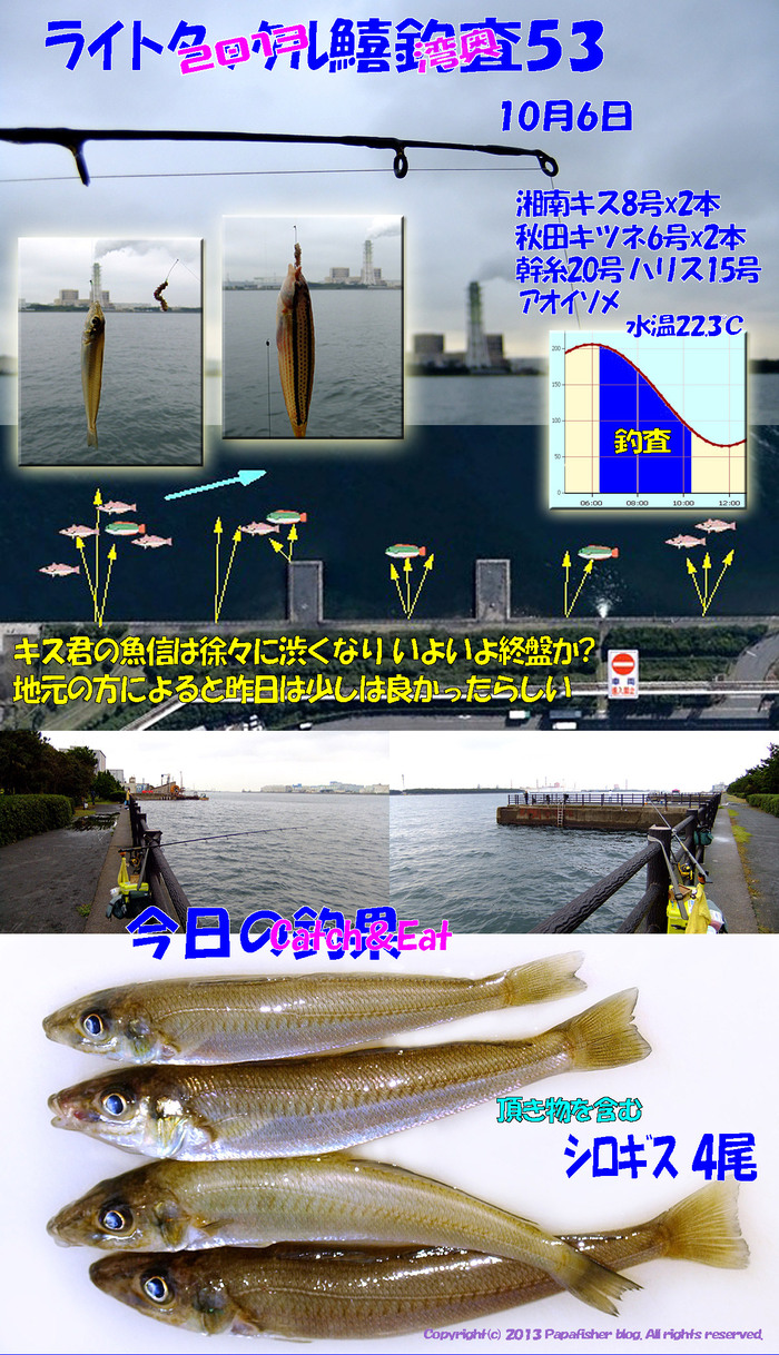 2013　ライトタックル鱚釣査53