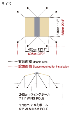キャンプ用品の選び方:HDタープ レクタM【スノーピーク】