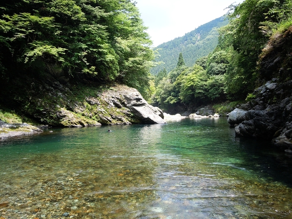 みのずみで川遊び～♪