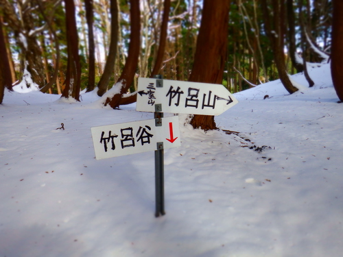 三室山～竹呂山縦走