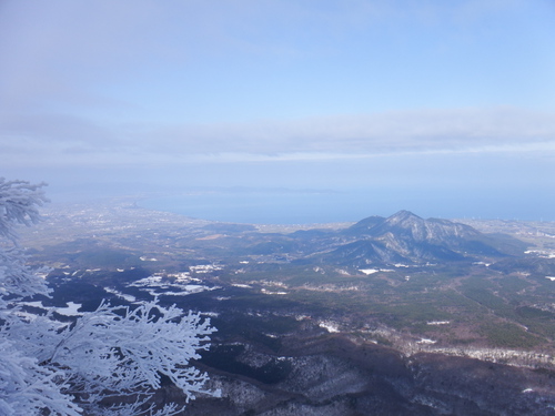 1月31日の大山