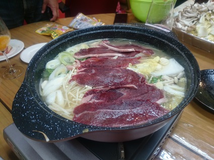 釣り友パーチー（カニ＆シシ鍋編）