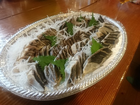 釣り＆飲み友による飲み会（誕生日会）