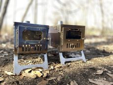 【ブランド品VS中華製】折りたたみチタン薪ストーブの違いをレビュー！