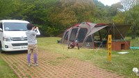 前半キャンプ終了♪ 2013/04/30 22:35:54