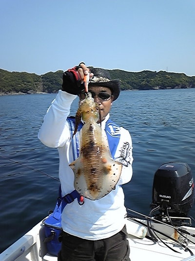 三重遠征エギング（餌木猿編）