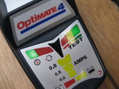 OptiMATE4　取付＆使用  編