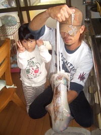 ここまでくれば烏賊馬鹿じゃすまんでしょ！！6/7越前防波堤 2009/06/07 18:43:24