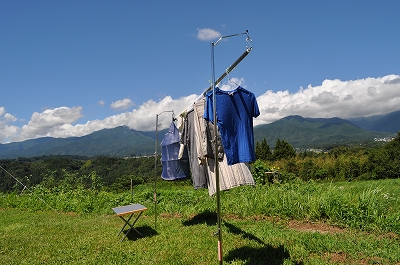 ２０１０年夏　いなかの風　洗濯編