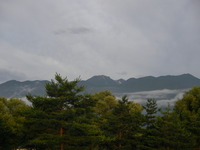 河川敷キャンプ