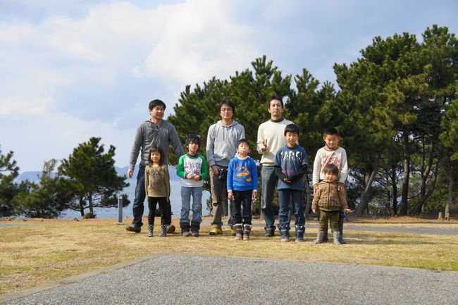 波戸岬でオヤジキャンプ