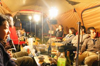 アウトドアフェスタへ乱入