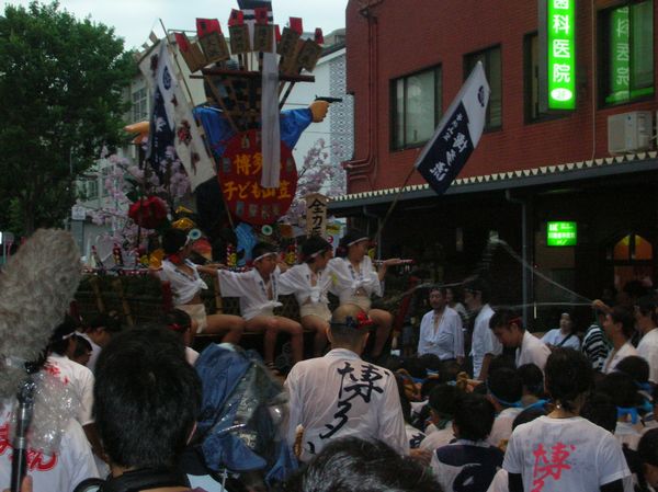山笠一発目