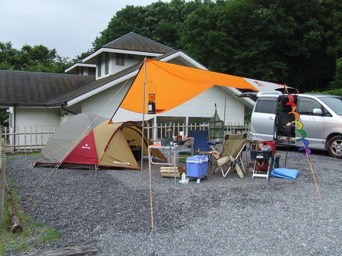 子供とキャンプにイコーかな 毛呂山町ゆずの里オートキャンプ場