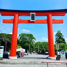 キャンプに来ても神社巡り…。 2017/07/21 12:30:15