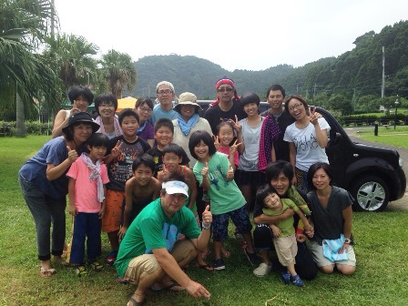 夏休み最後のキャンプ(2014.8.30-31)