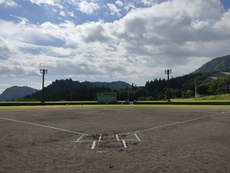 キャンプ日和の野球場