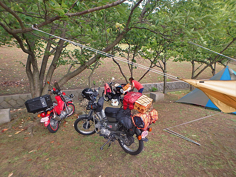 無人島より望む！花火キャンプ 2015