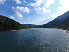 四万十川と素晴らしき岬の夕暮れ