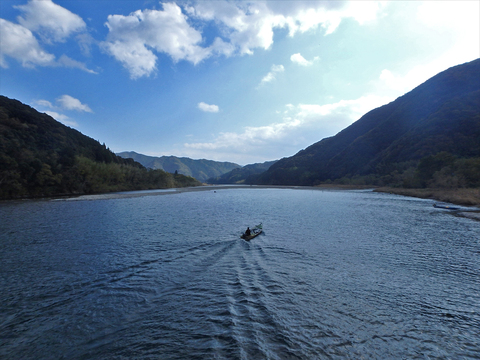 四万十川と素晴らしき岬の夕暮れ
