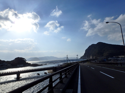 四万十川と素晴らしき岬の夕暮れ