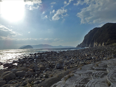 四万十川と素晴らしき岬の夕暮れ