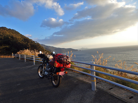 四万十川と素晴らしき岬の夕暮れ