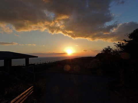 四万十川と素晴らしき岬の夕暮れ