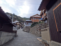 風の岬　雪の梼原