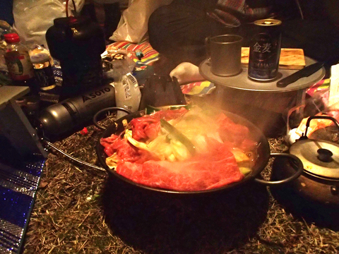 すき焼きキャンプ