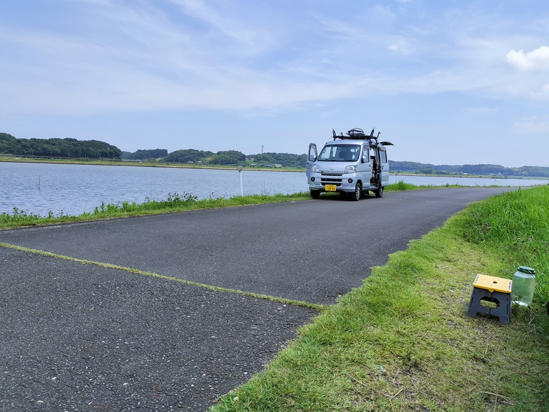 ハプニングなんぼのもんじゃい！の霞ヶ浦のバス